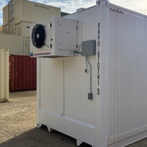 40' high cube new refrigerated container (single phase 5hp freezer)
