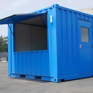 10ft custom container coffee shop