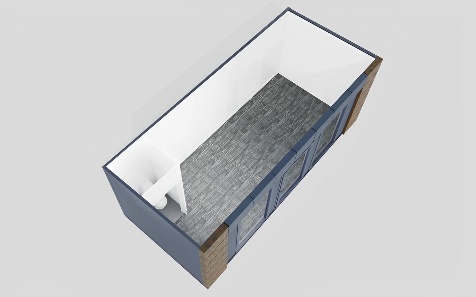 10m x 4m prefabricated container office 10m x 4m prefabricated container office