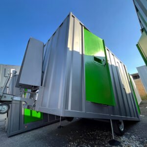 12 x 7.5ft towable mobile welfare unit with diesel generator