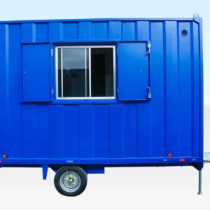 12ft x 7ft 6in steel mobile anti vandal office cabin