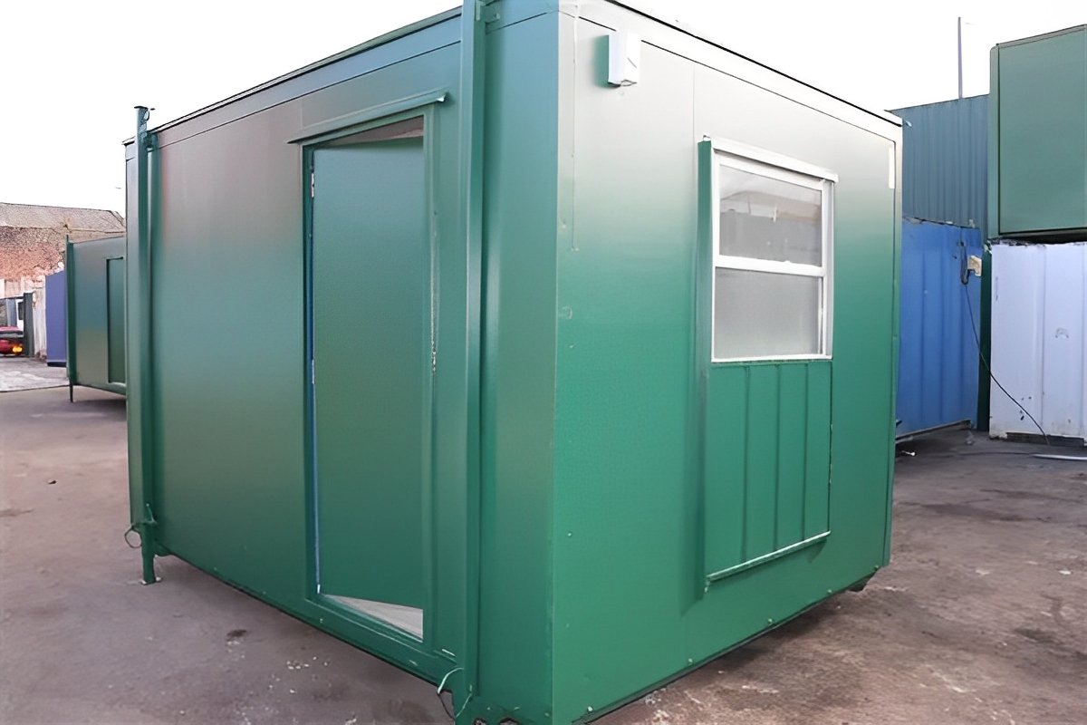 12Ft x 8Ft Steel Anti-Vandal Canteen Cabin 12Ft x 8Ft Steel Anti-Vandal Canteen Cabin