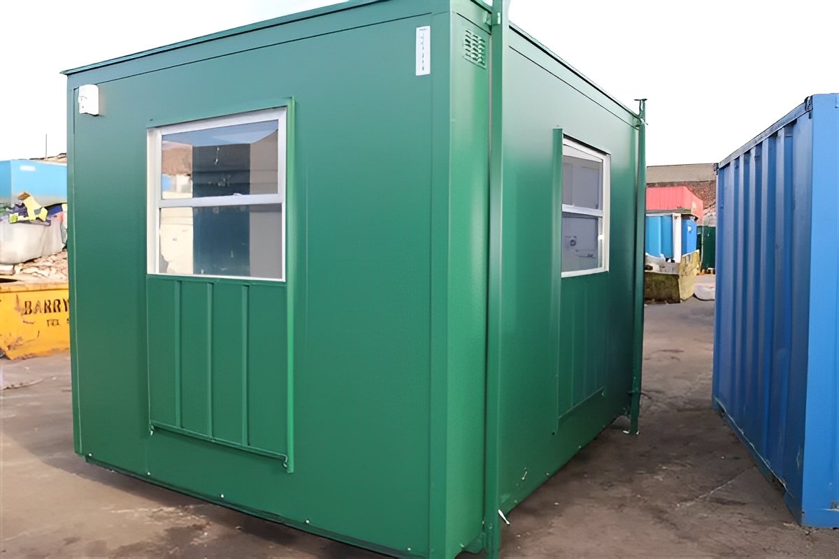 12ft x 8ft steel anti vandal canteen cabin 12ft x 8ft steel anti vandal canteen cabin