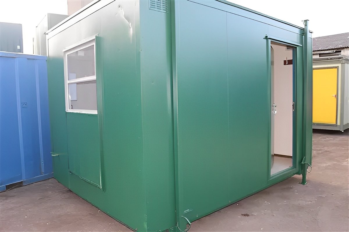 12ft x 8ft steel anti vandal canteen cabin 12ft x 8ft steel anti vandal canteen cabin