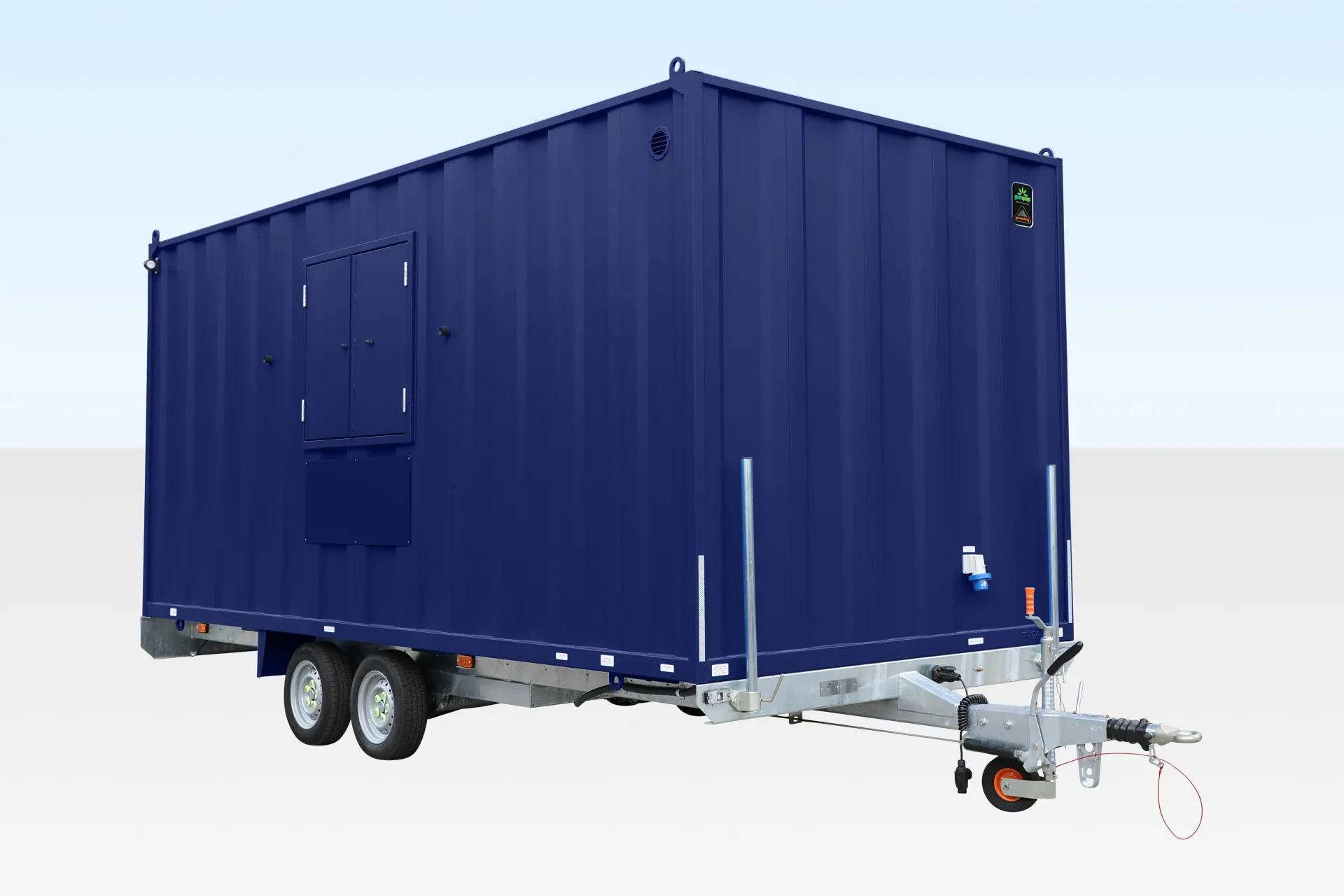 16Ft x 7Ft 6in Steel Mobile Anti-Vandal Office Cabin 16Ft x 7Ft 6in Steel Mobile Anti-Vandal Office Cabin