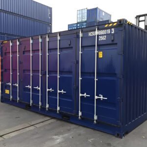 20ft open side high cube container (9′ 6″ high)