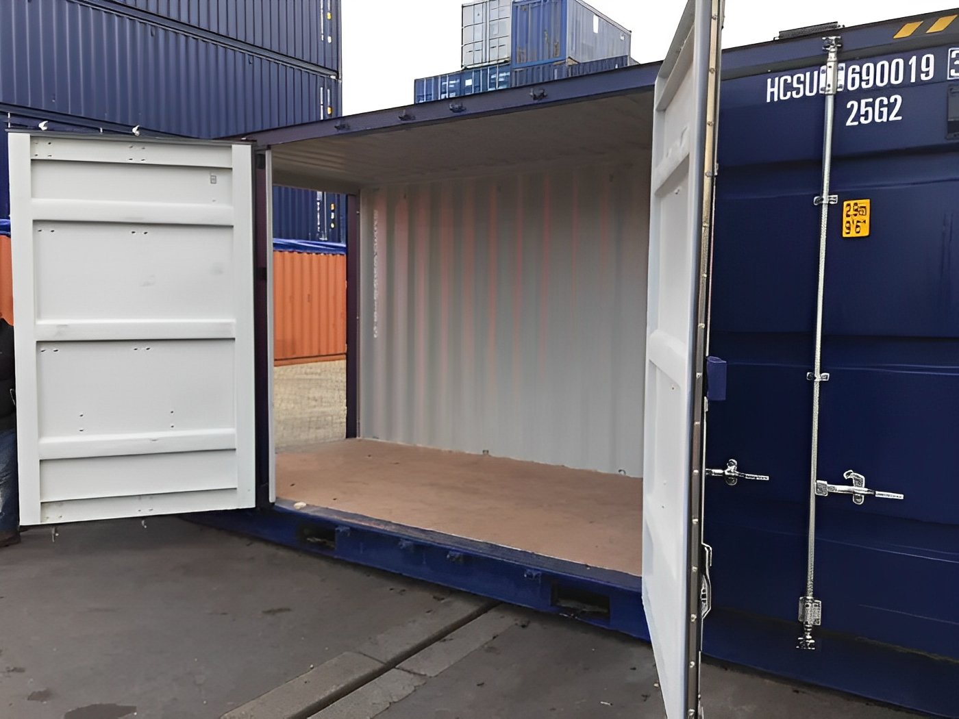 20ft open side high cube container (9′ 6″ high) 20ft open side high cube container (9′ 6″ high)