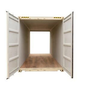 20' high cube double door one trip shipping container