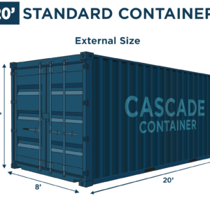 20' Standard "As Is" Shipping Container