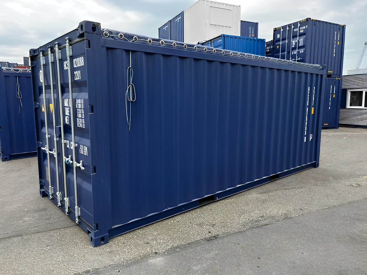 20Ft X 8Ft Used Shipping Container Open Top 20Ft X 8Ft Used Shipping Container Open Top