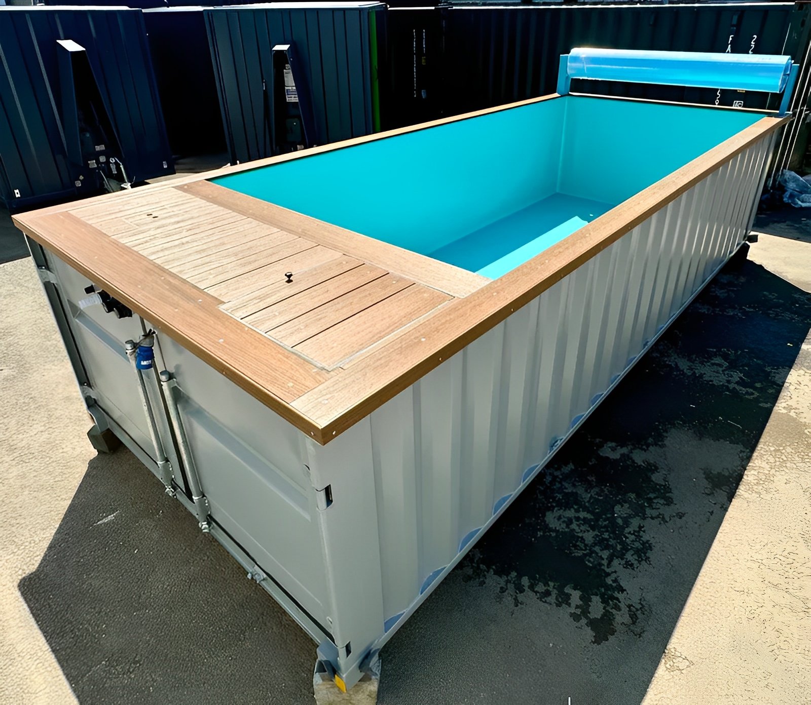 20ft portable container swimming pool | caribbean blue outdoor swimming pool 20ft portable container swimming pool | caribbean blue outdoor swimming pool