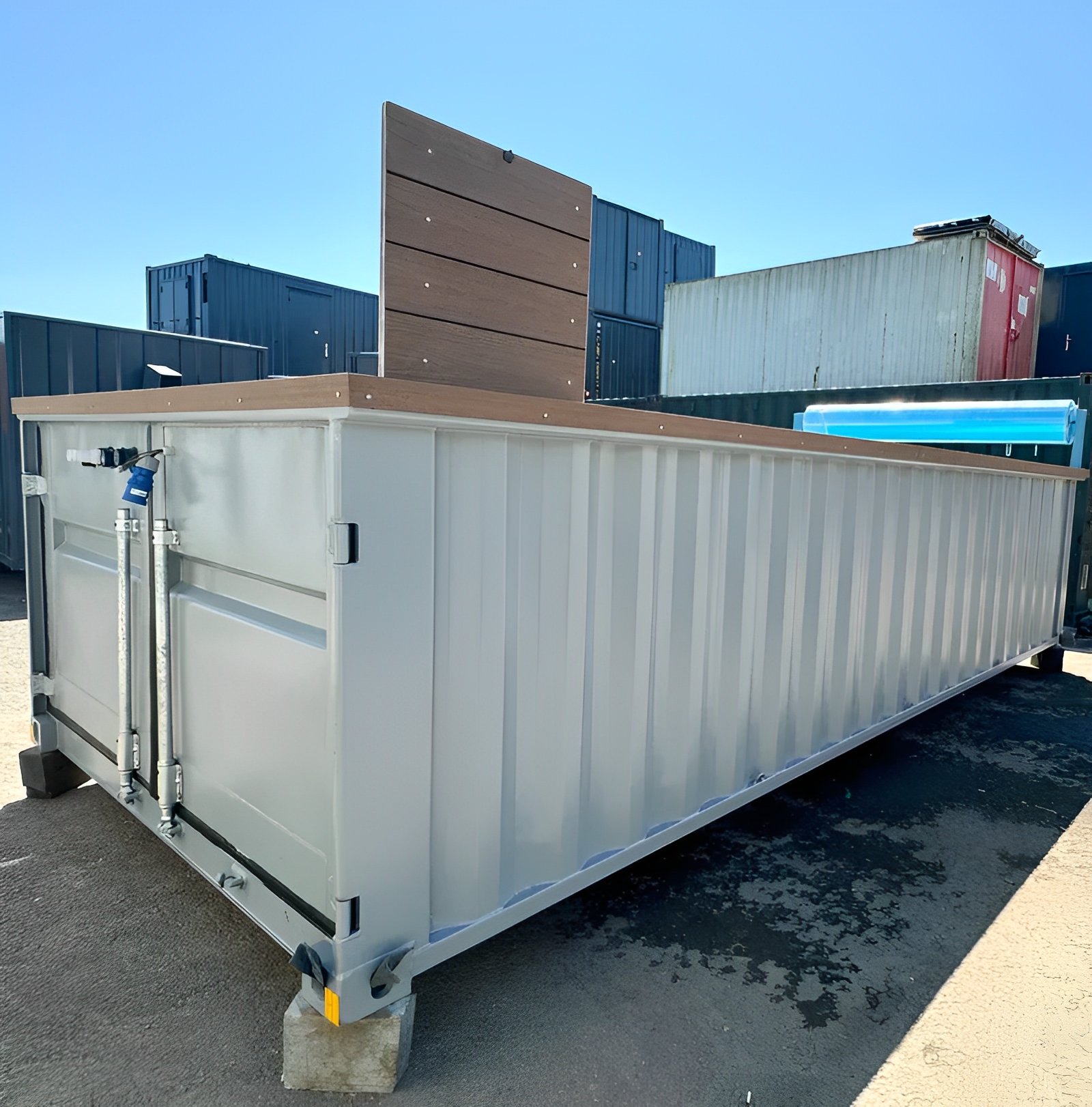 20ft Portable Container Swimming Pool | Caribbean Blue Outdoor Swimming Pool 20ft Portable Container Swimming Pool | Caribbean Blue Outdoor Swimming Pool