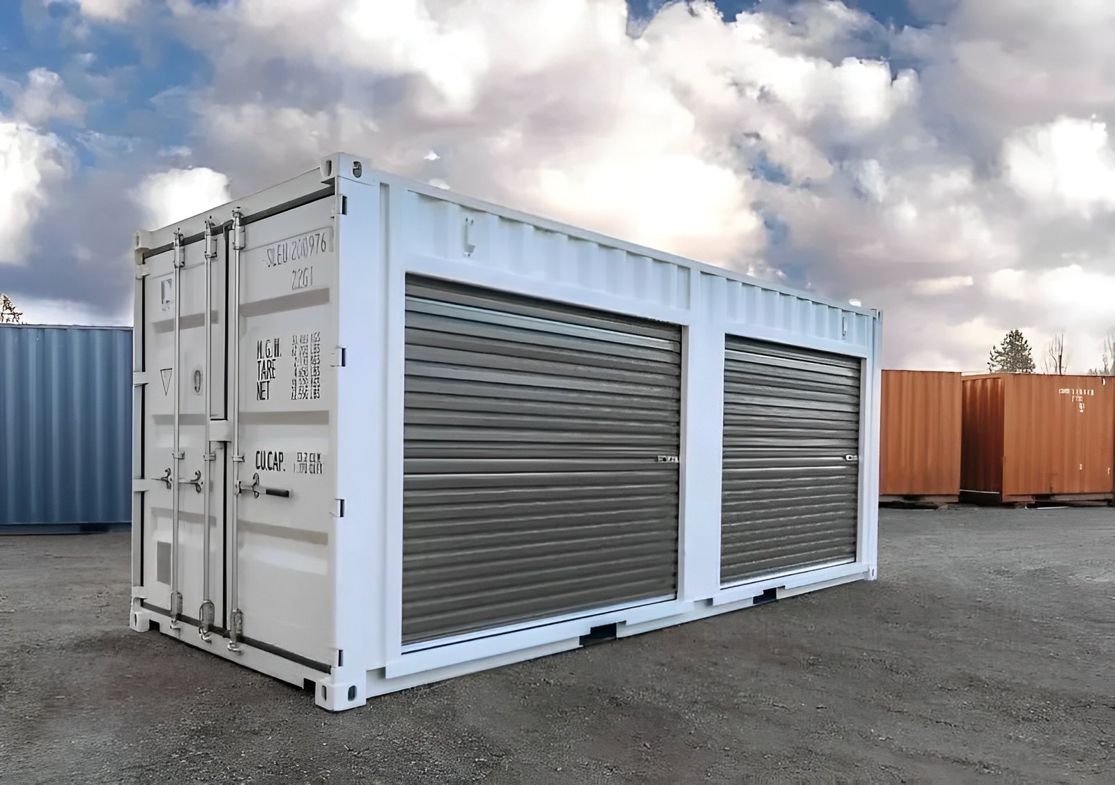 20ft Shipping Container With Double Roll-Up Doors 20ft Shipping Container With Double Roll-Up Doors
