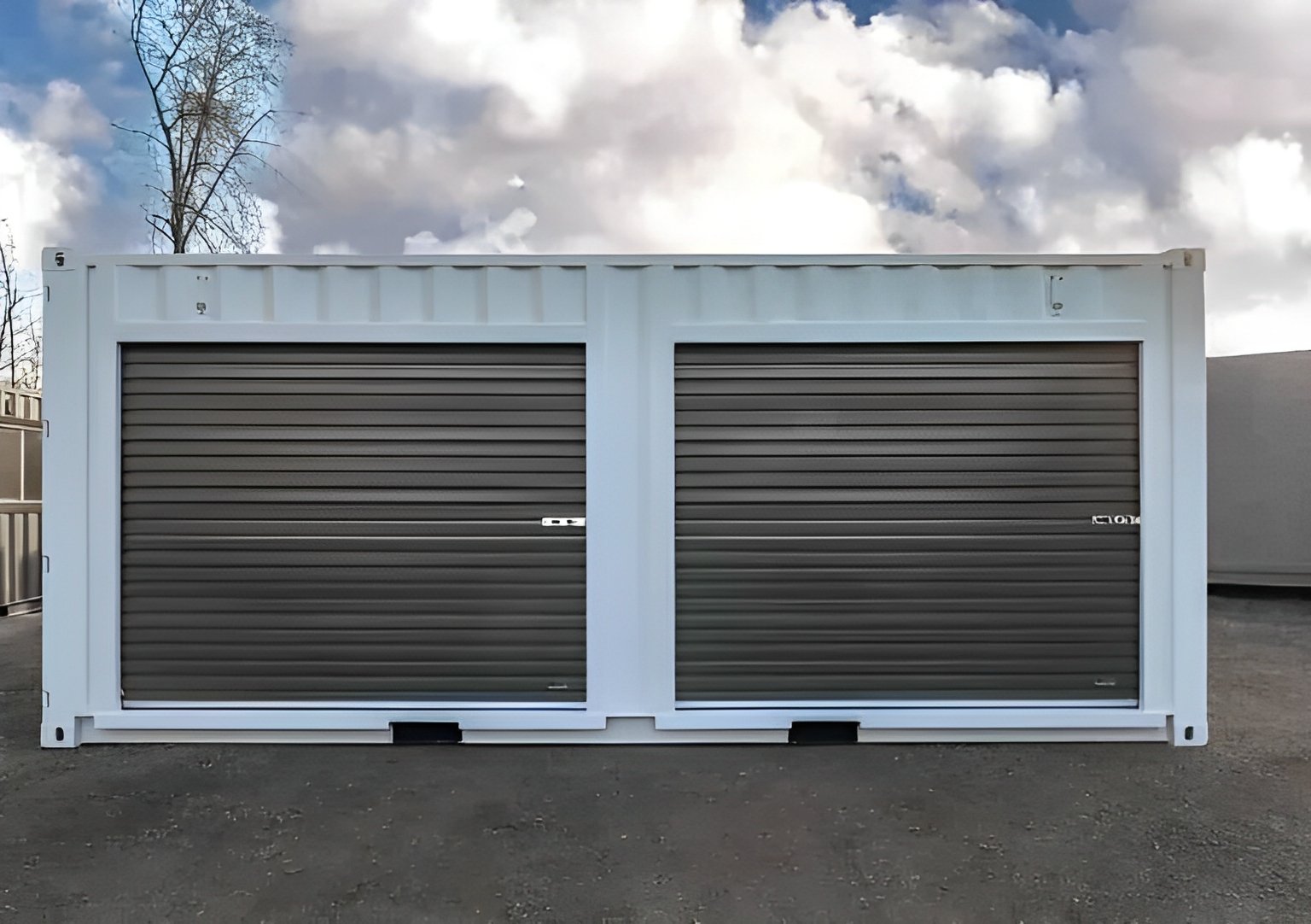 20ft shipping container with double roll up doors 20ft shipping container with double roll up doors