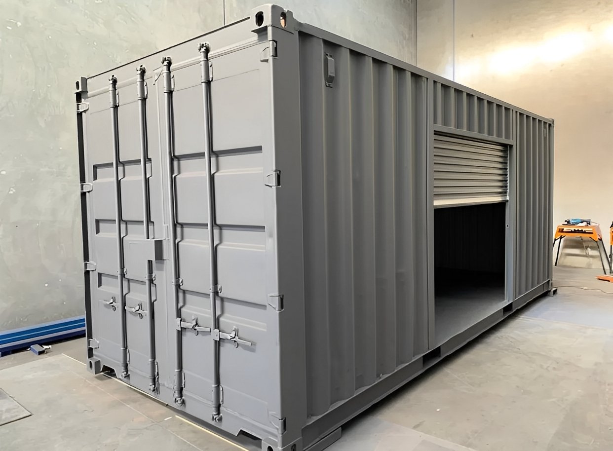 20ft x 8ft Container With Side Roll-Up Door 20ft x 8ft Container With Side Roll-Up Door