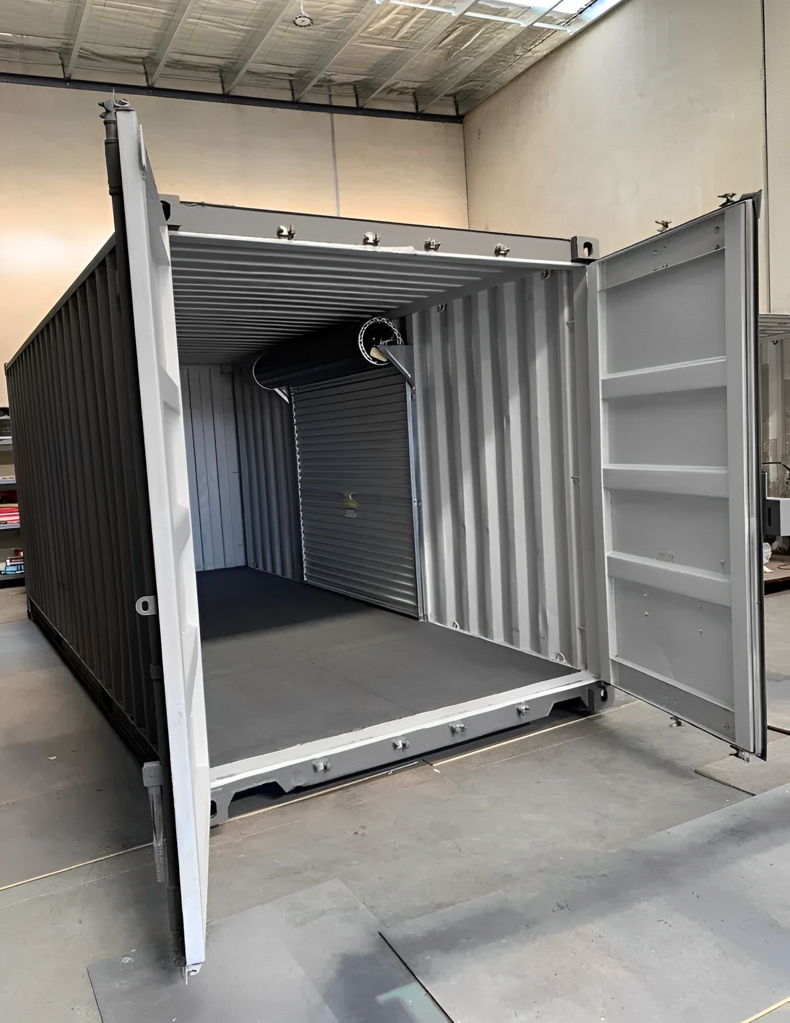 20ft x 8ft container with side roll up door 20ft x 8ft container with side roll up door
