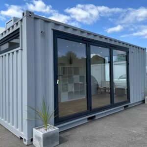 20ft x 8ft custom shipping container converted office | portable building | garden office