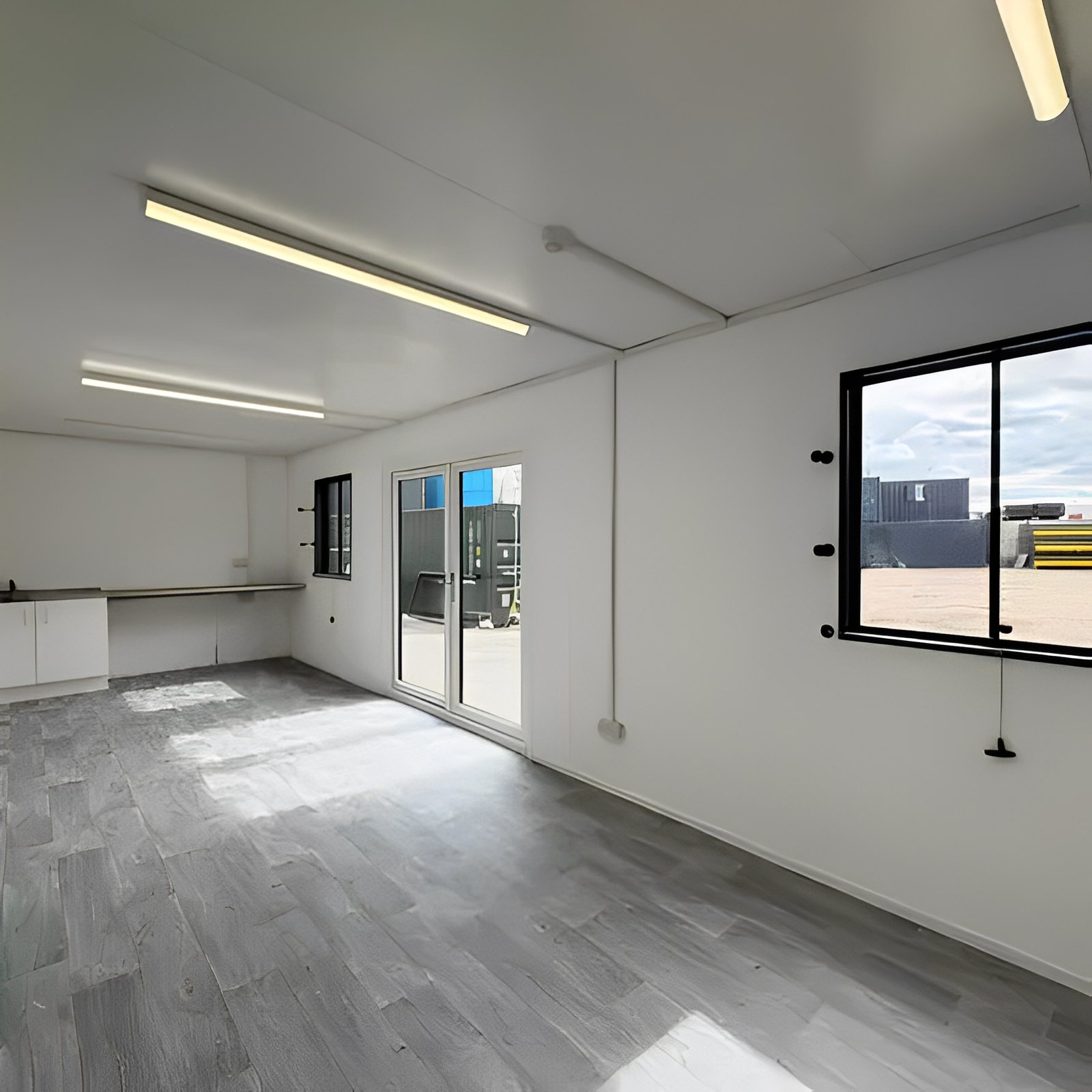 32ft custom office cabin / canteen | access toilet | portable building 32ft custom office cabin / canteen | access toilet | portable building