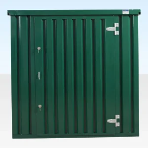 3m x 2.1m flat packed storage container
