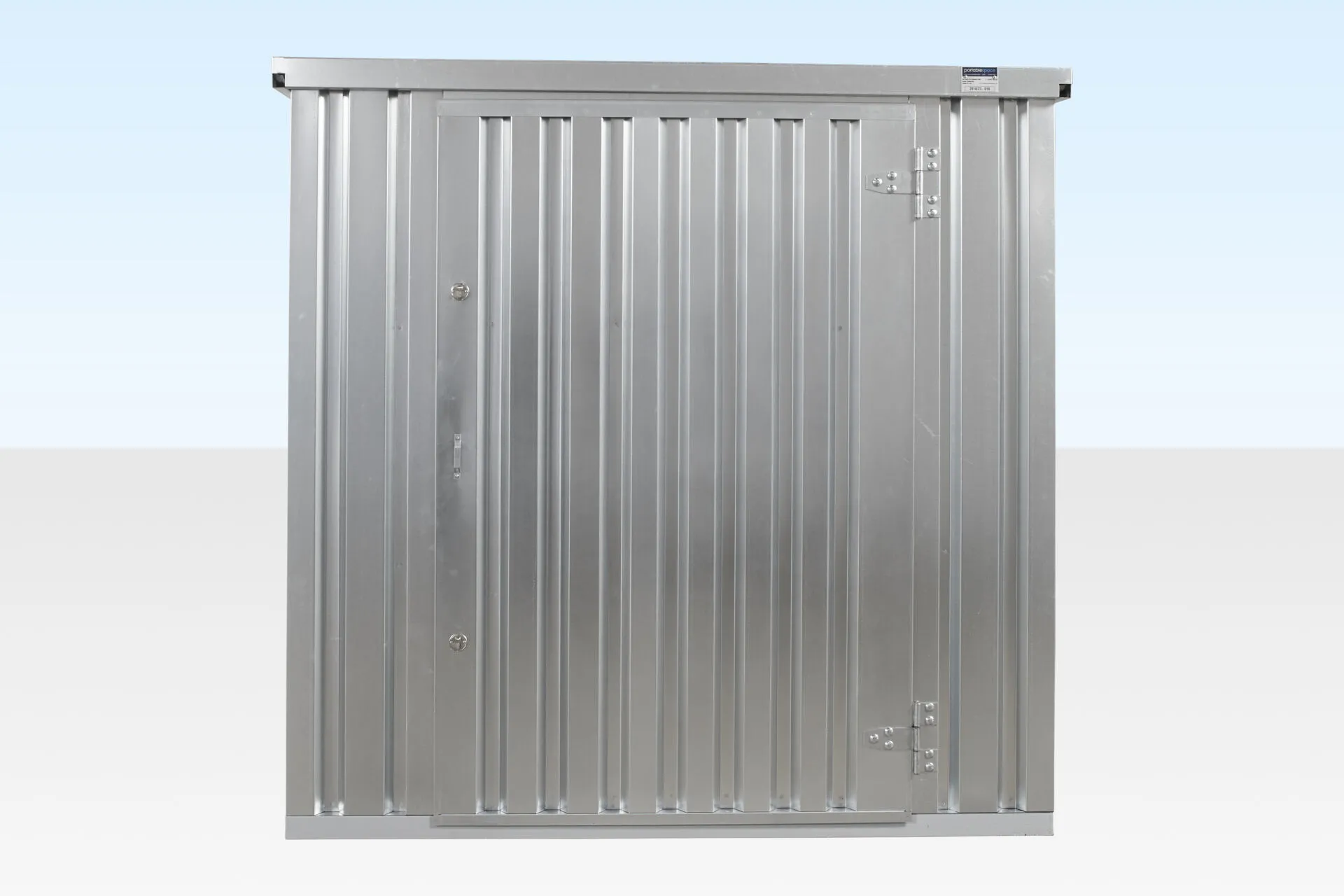3m x 2.1m flat pack storage container – galvanised 3m x 2.1m flat pack storage container – galvanised