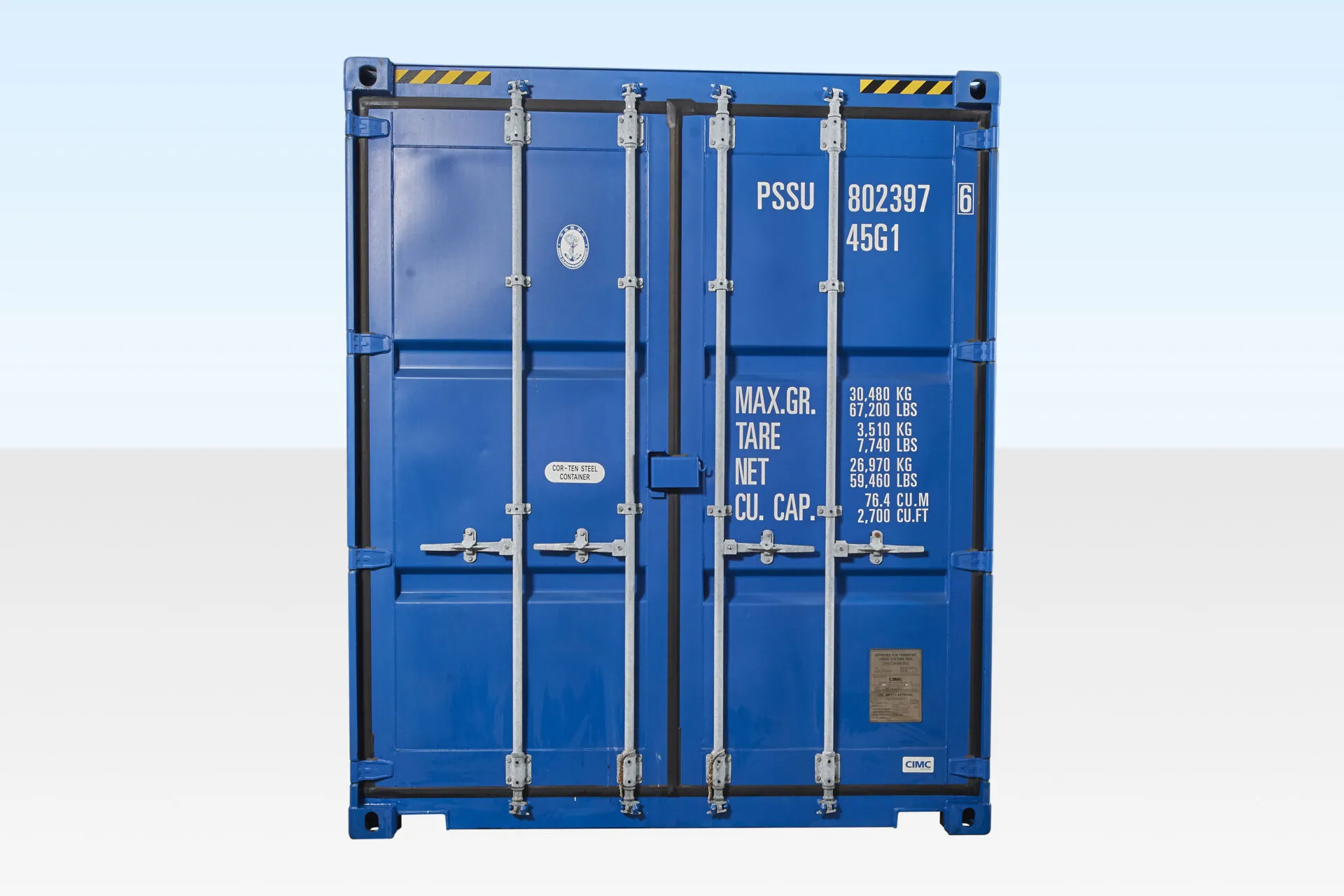 40ft high cube container – one trip (9ft 6″ high) 40ft high cube container – one trip (9ft 6″ high)