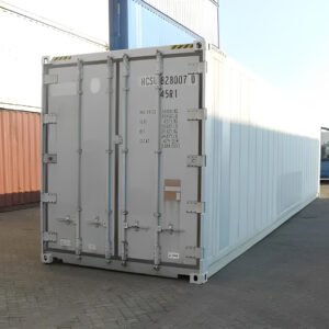 40ft high cube refrigerated containers – reefers