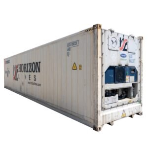 40' high cube used refrigerated container