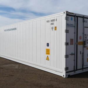 40' High Cube New Refrigerated Container (Single Phase 5HP Freezer)
