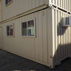 40' ground level office container (used grade cargo worthy )
