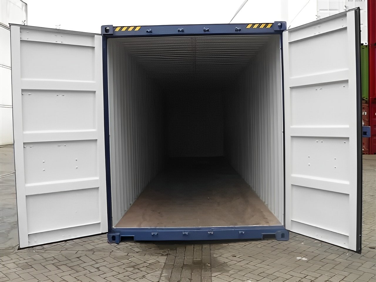 40ft high cube container – one trip (9ft 6″ high) 40ft high cube container – one trip (9ft 6″ high)