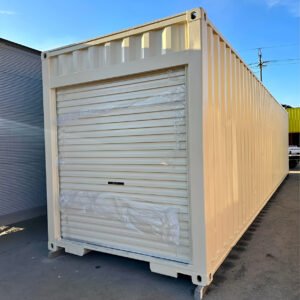 40ft X 8ft Shipping Container With Roll-Up Door