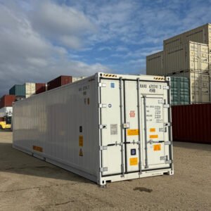 40' high cube new refrigerated container (single phase 5hp freezer)