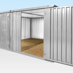 3m x 4.2m side linked flat pack container bundle (galvanised)