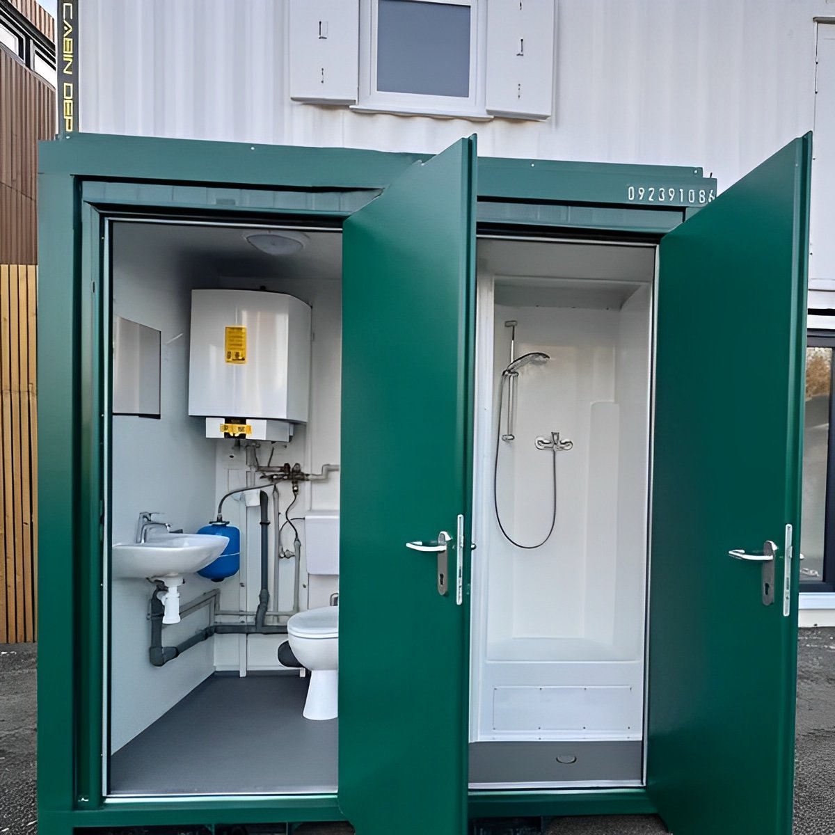 8Ft x 5Ft Mains Toilet/Shower 8Ft x 5Ft Mains Toilet/Shower
