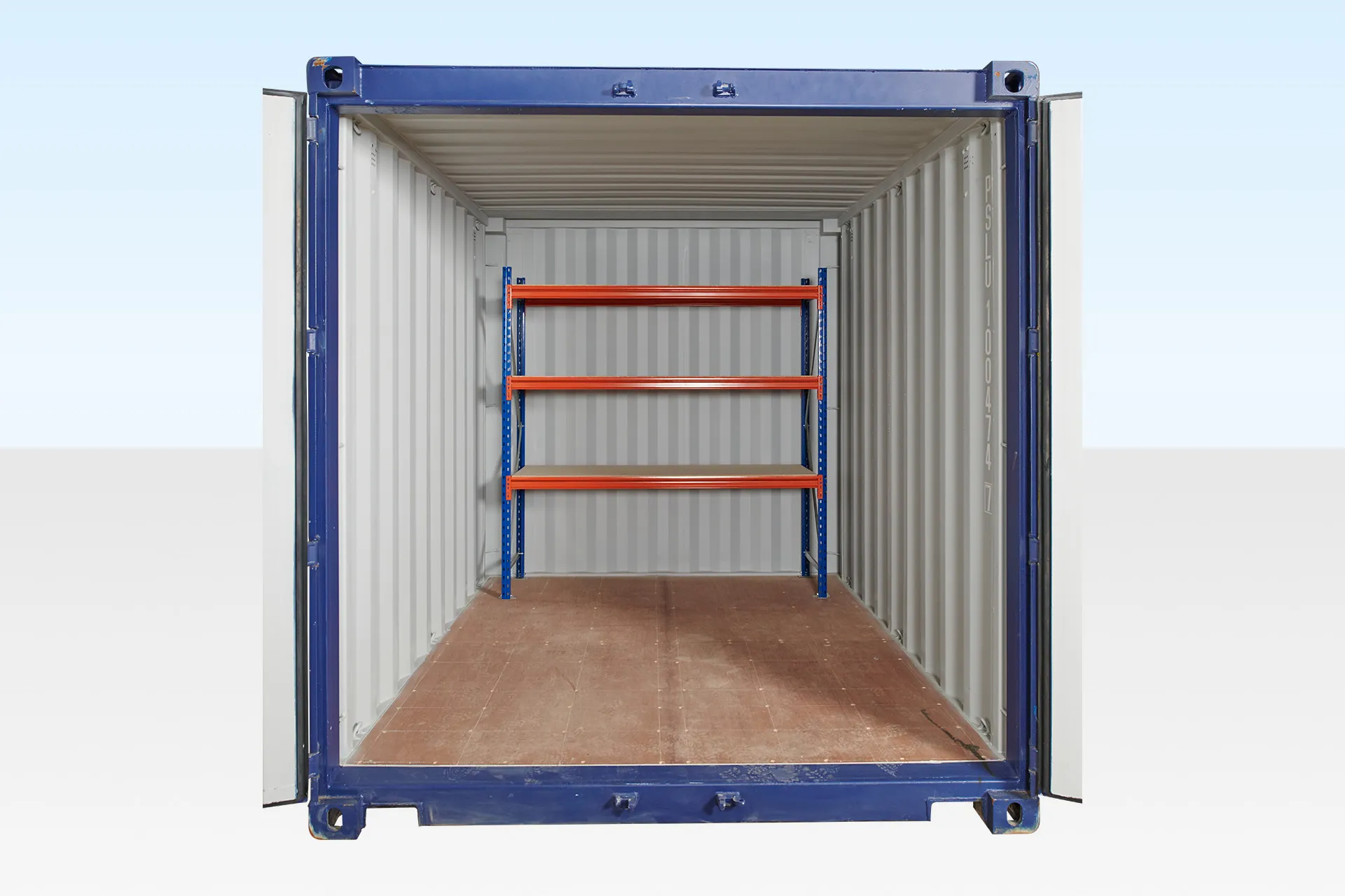 Adjustable, Heavy Duty Three Tier Racking For Rear Of Container Adjustable, Heavy Duty Three Tier Racking For Rear Of Container