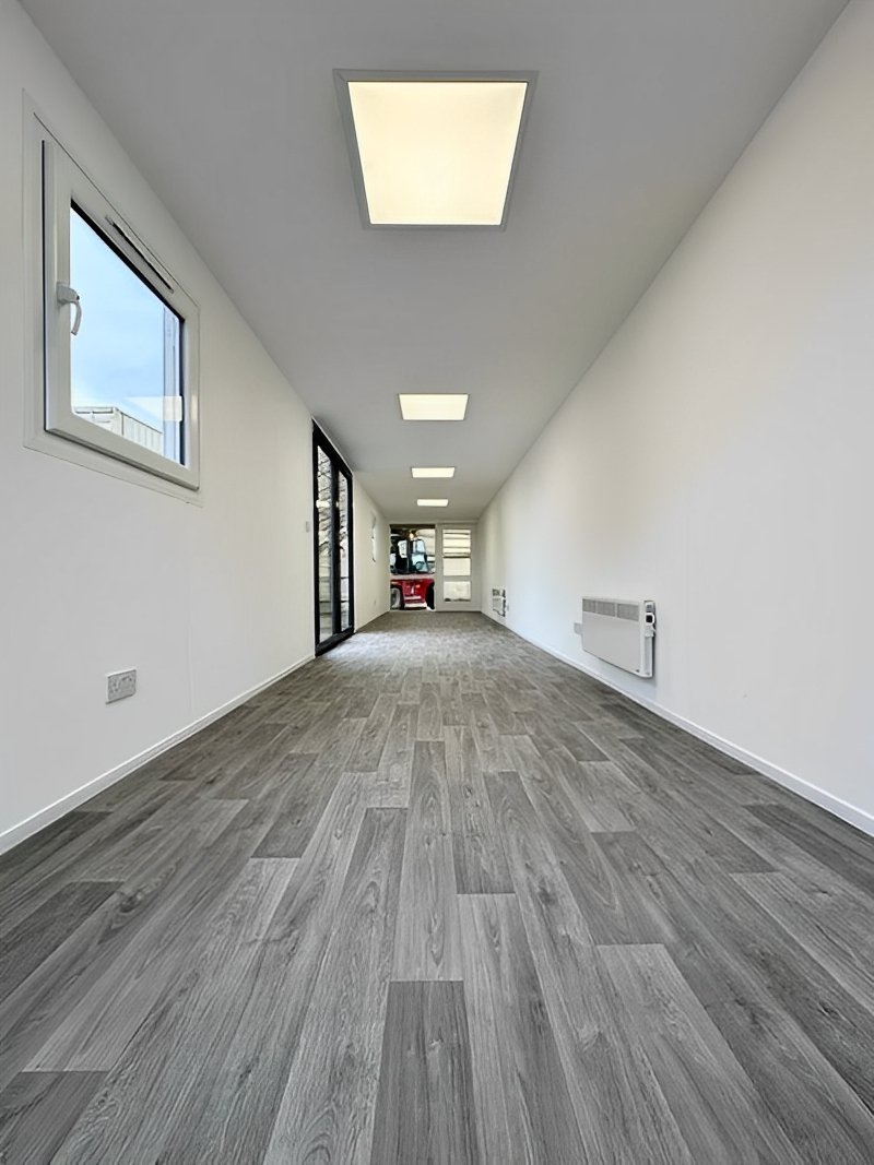 converted 40ft shipping container | open plan office | portable container building converted 40ft shipping container | open plan office | portable container building