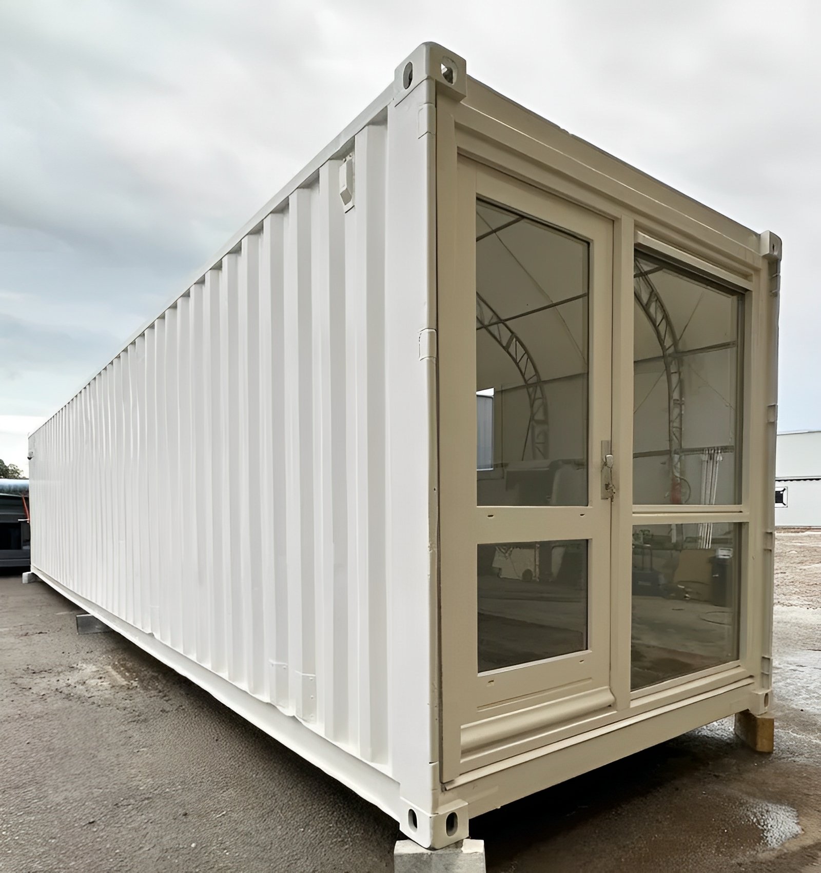converted 40ft shipping container | open plan office | portable container building converted 40ft shipping container | open plan office | portable container building