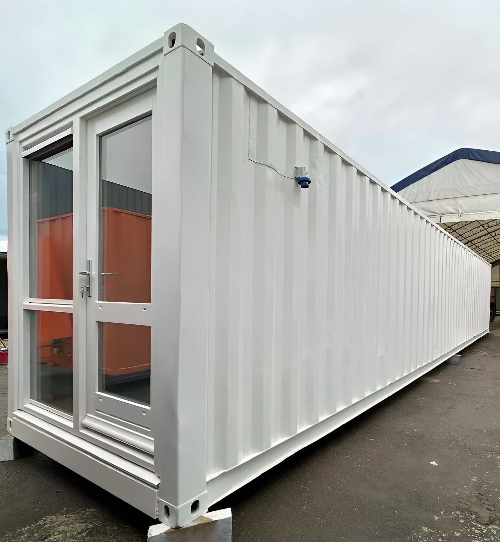 converted 40ft shipping container | open plan office | portable container building converted 40ft shipping container | open plan office | portable container building