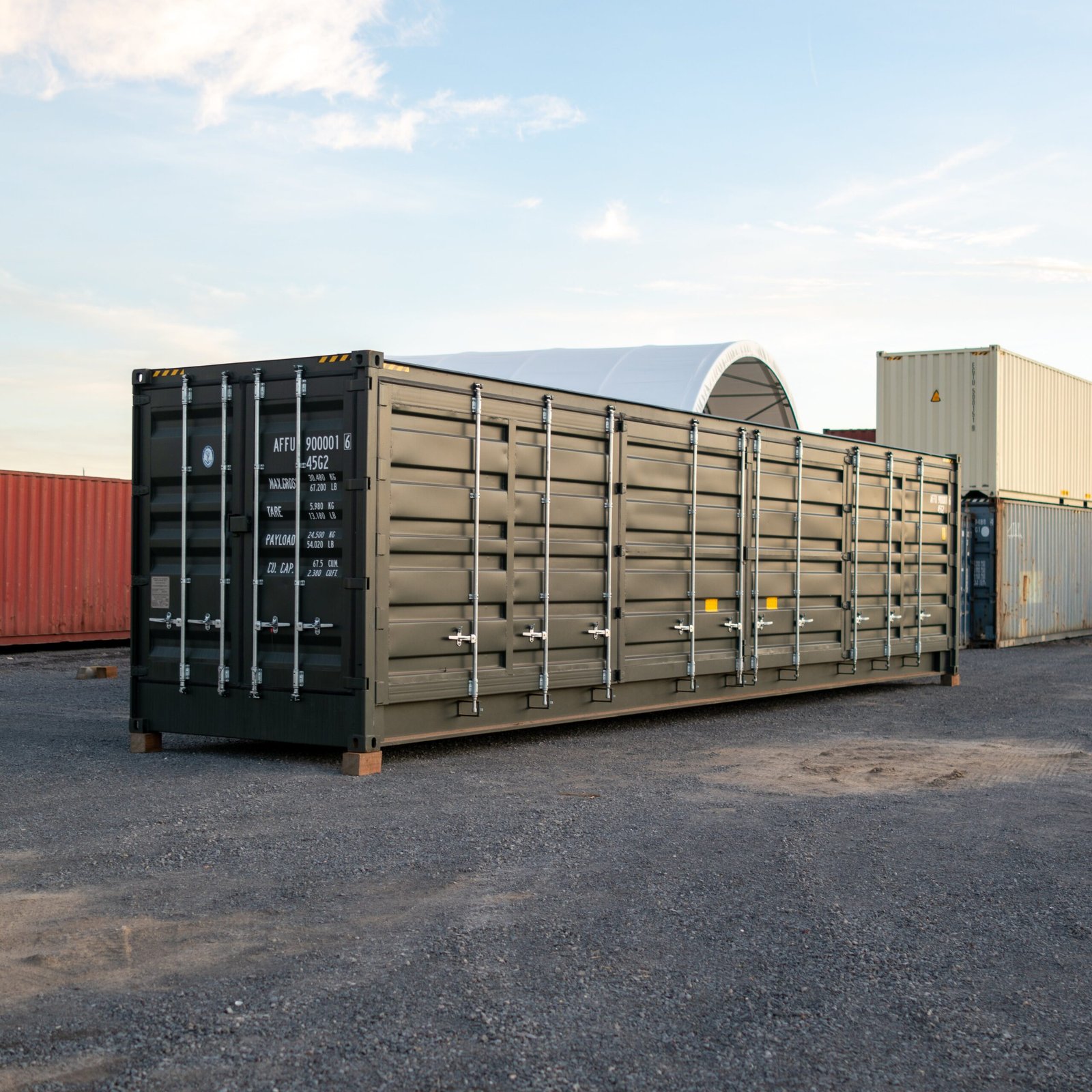 40' high cube open side one trip shipping container 40' high cube open side one trip shipping container