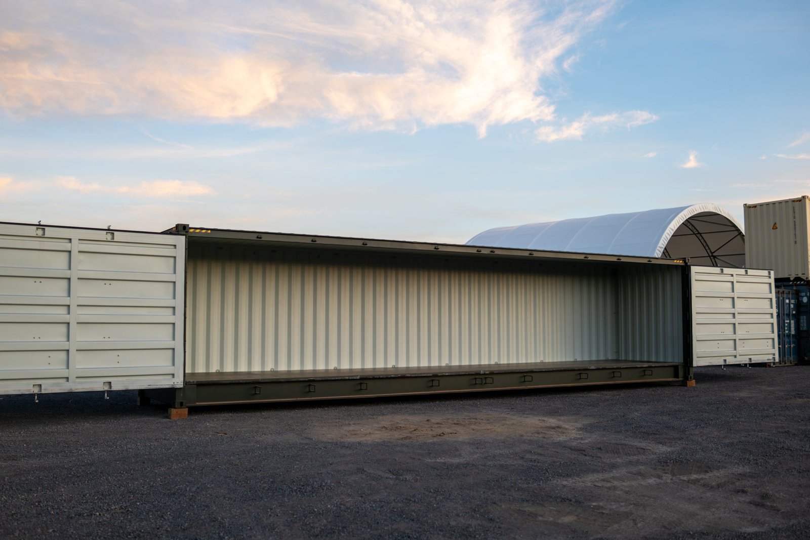 40' high cube open side one trip shipping container 40' high cube open side one trip shipping container