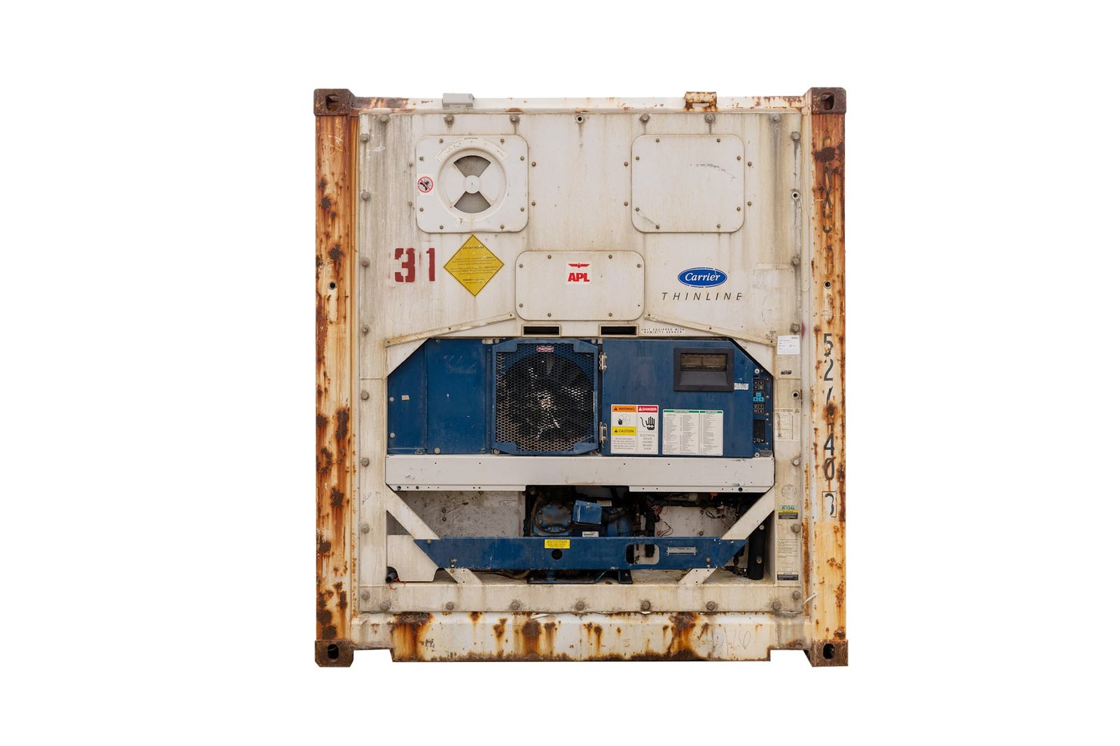 40' used refrigerated container carrier thinline (three phase) 40' used refrigerated container carrier thinline (three phase)