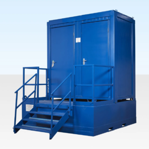 double mains toilet waste tank
