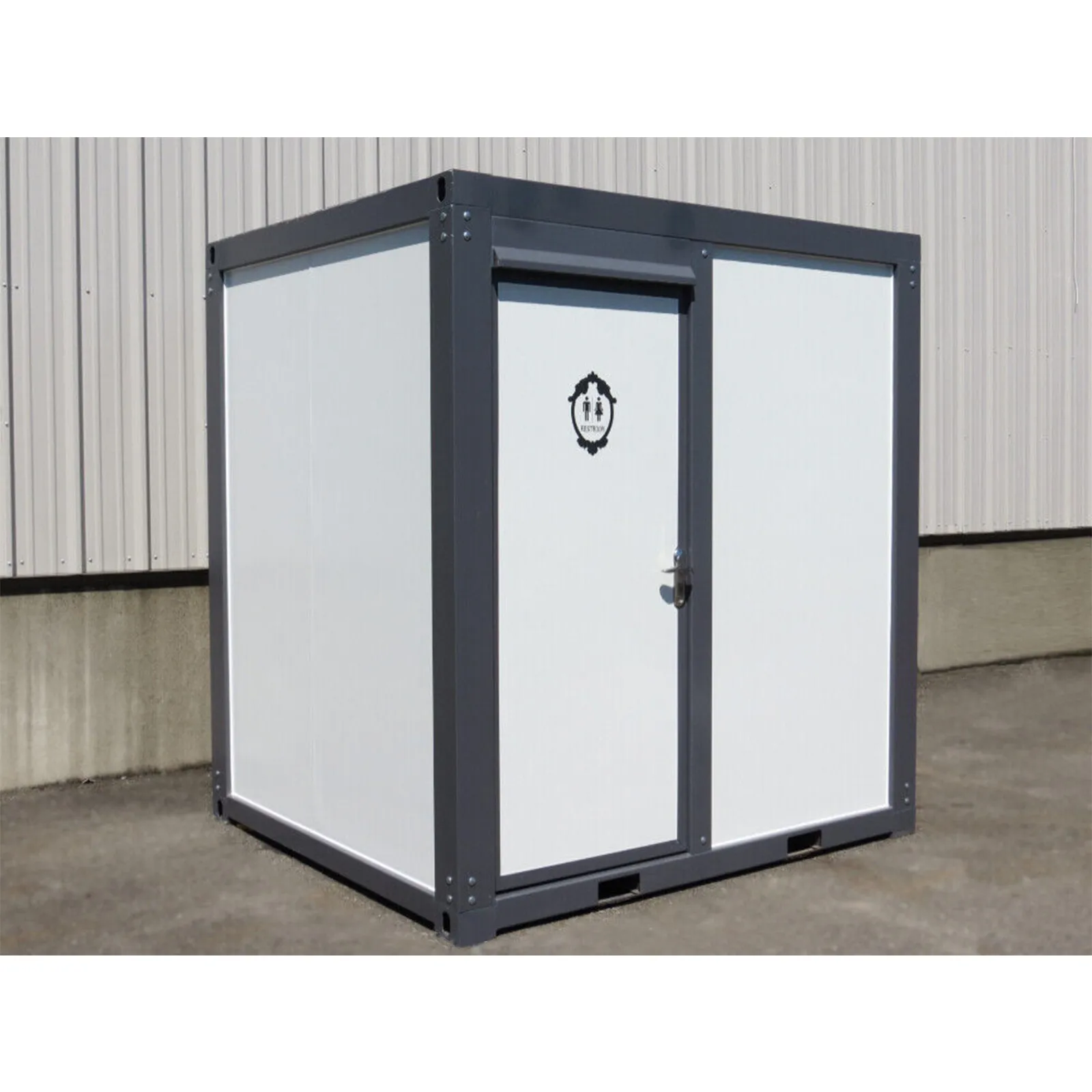 Portable Restroom, Bathroom, Mobile Toilet With Shower And Sink Portable Restroom, Bathroom, Mobile Toilet With Shower And Sink
