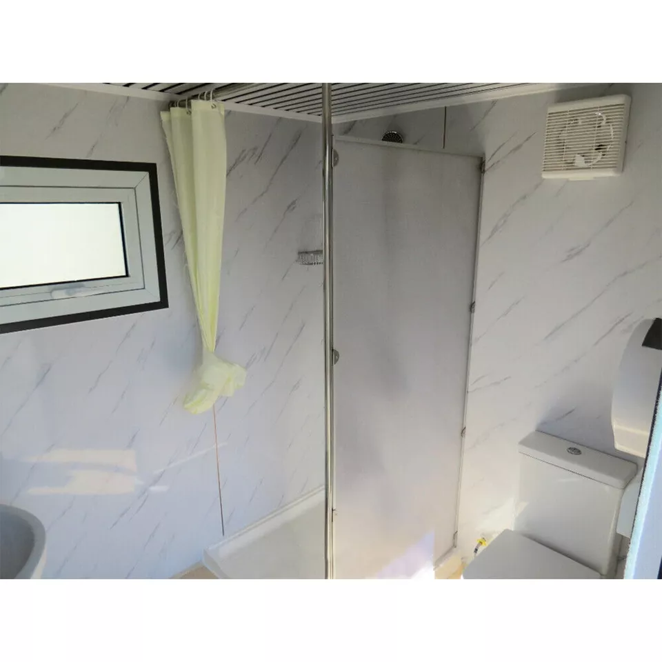 portable restroom, bathroom, mobile toilet with shower and sink portable restroom, bathroom, mobile toilet with shower and sink