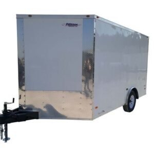 Enclosed Trailer 8.5’x12′ with Dove Gate and Side Door Storage