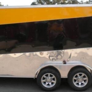 Enclosed Trailer 7’x16′ – Equipment Car Motorcycle Hauler Storage
