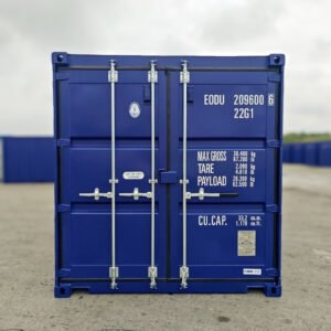 20ft cobalt blue shipping container | ral5010
