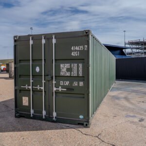 40ft dry van container